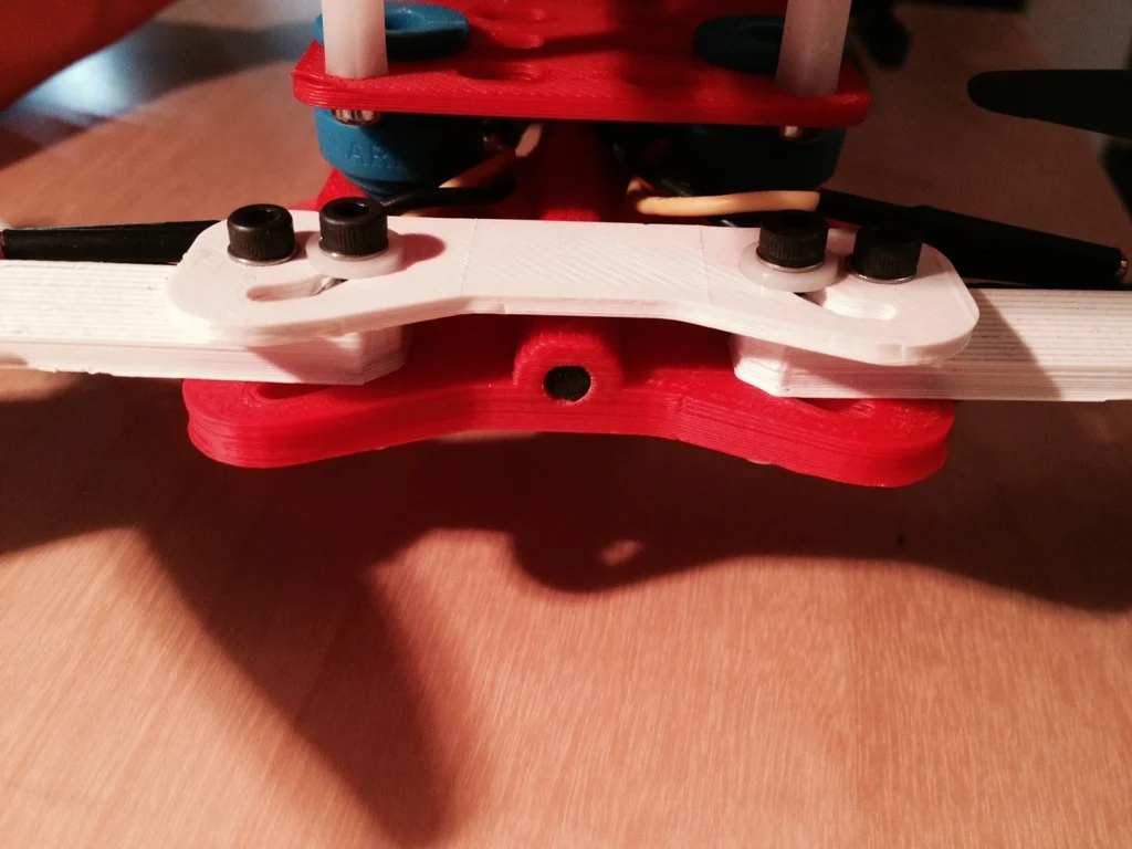 Micro H-Quad - Stronger Base Vibe Mount 9mm and New Landing Gear