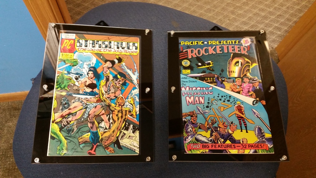 Laser cut Comic book frame