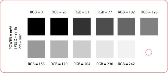 Laser Engraving Swatches