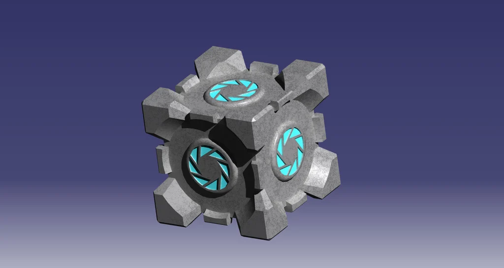 Aperture Science Weighted Cube