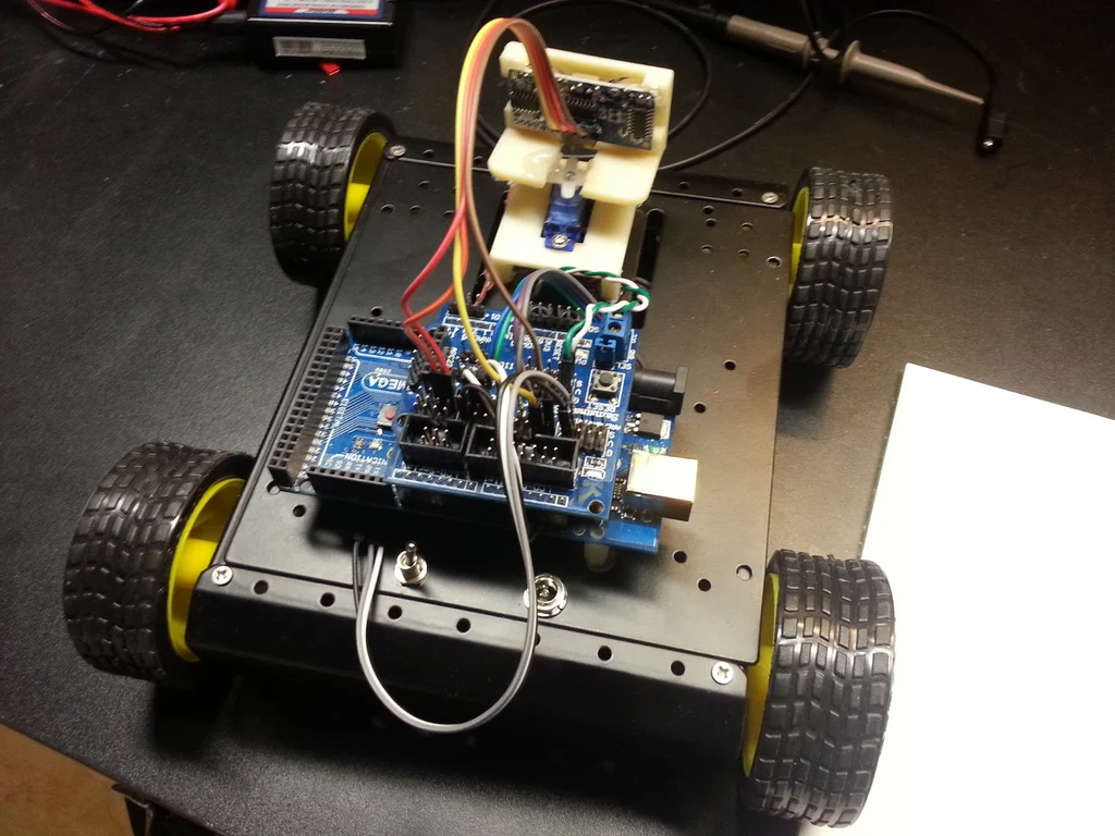 Eric's Sainsmart 4WD Arduino Robot  Code