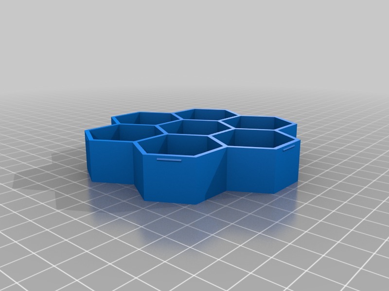 Honeycomb screw or pills organizer