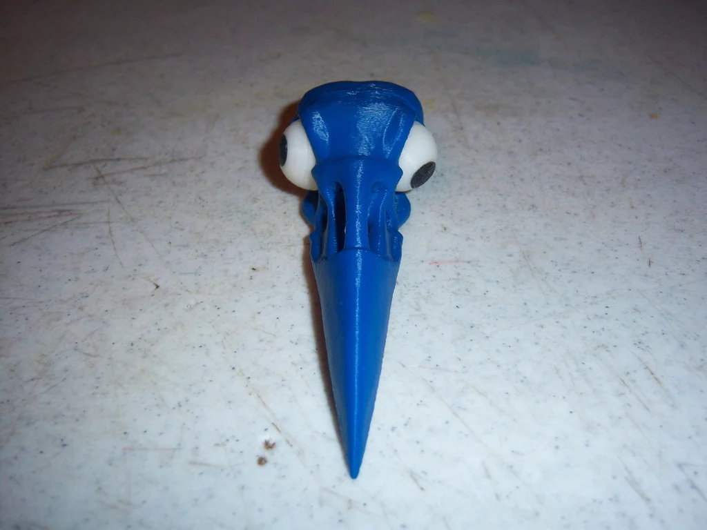 Raven Skull Googly Eyes