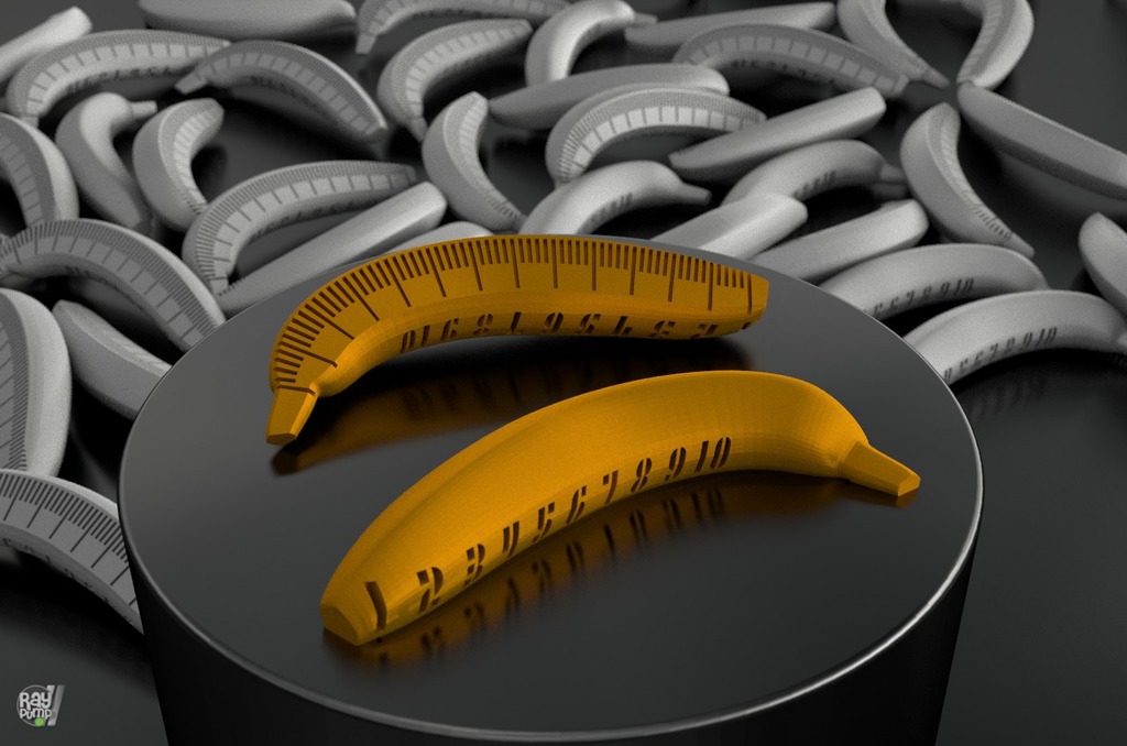Banana with Scale
