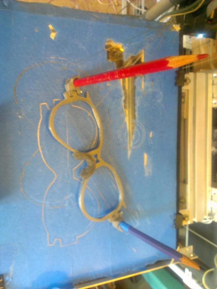 Pencil Holder Glasses