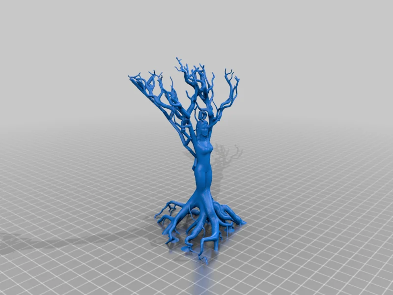 woman tree roots female jewelery holder girl of life mutant organic meshmixer training, V3 is easiest