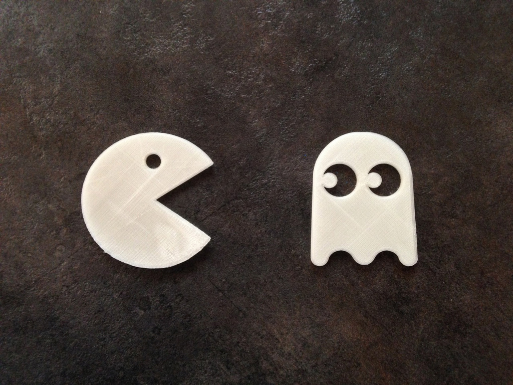 Glowing Pac Man & Phantom