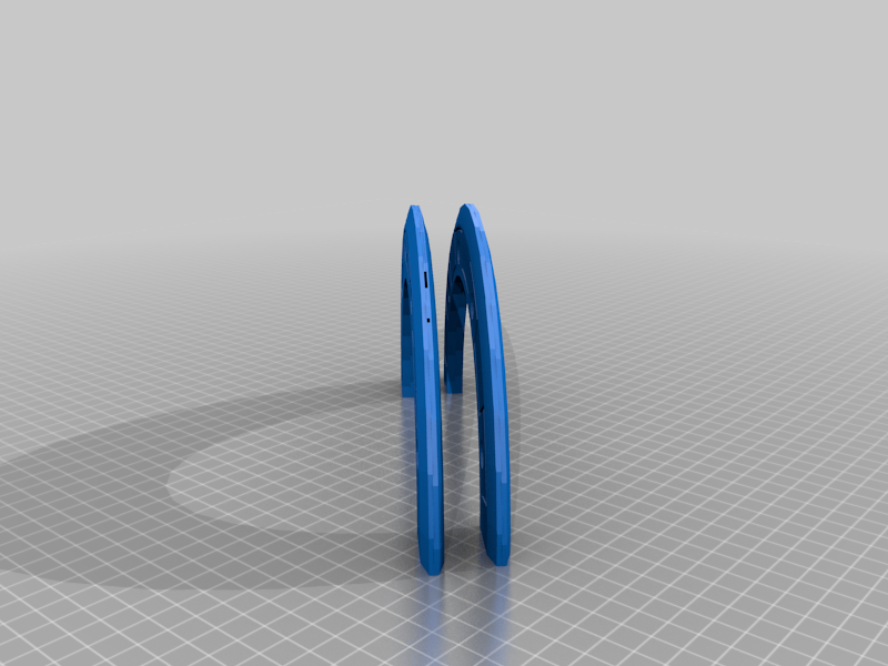 Xena's Chakram (2 parts with gem settings)