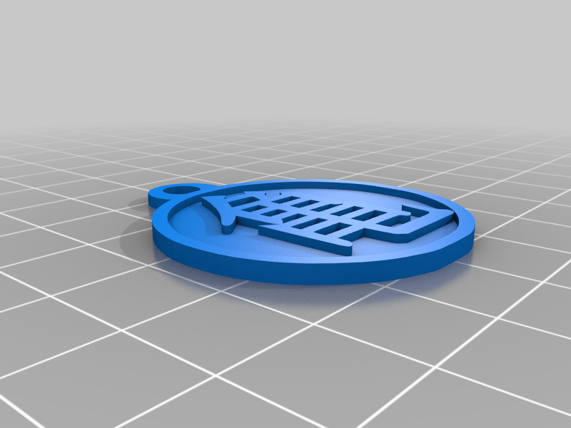 Dragon Ball - Roshi Symbol Keychain