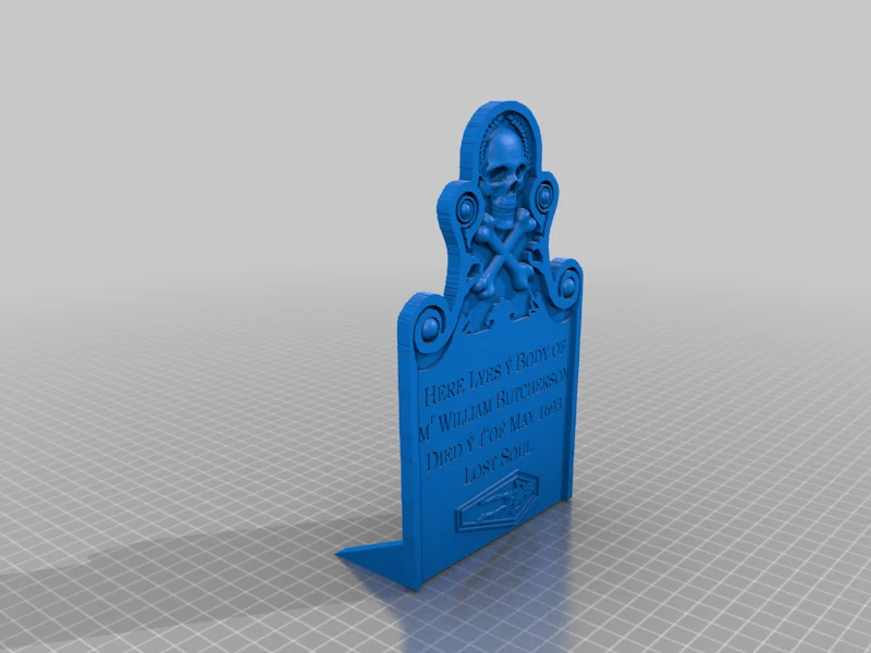 Hocus Pocus Billy Butcherson Tombstone