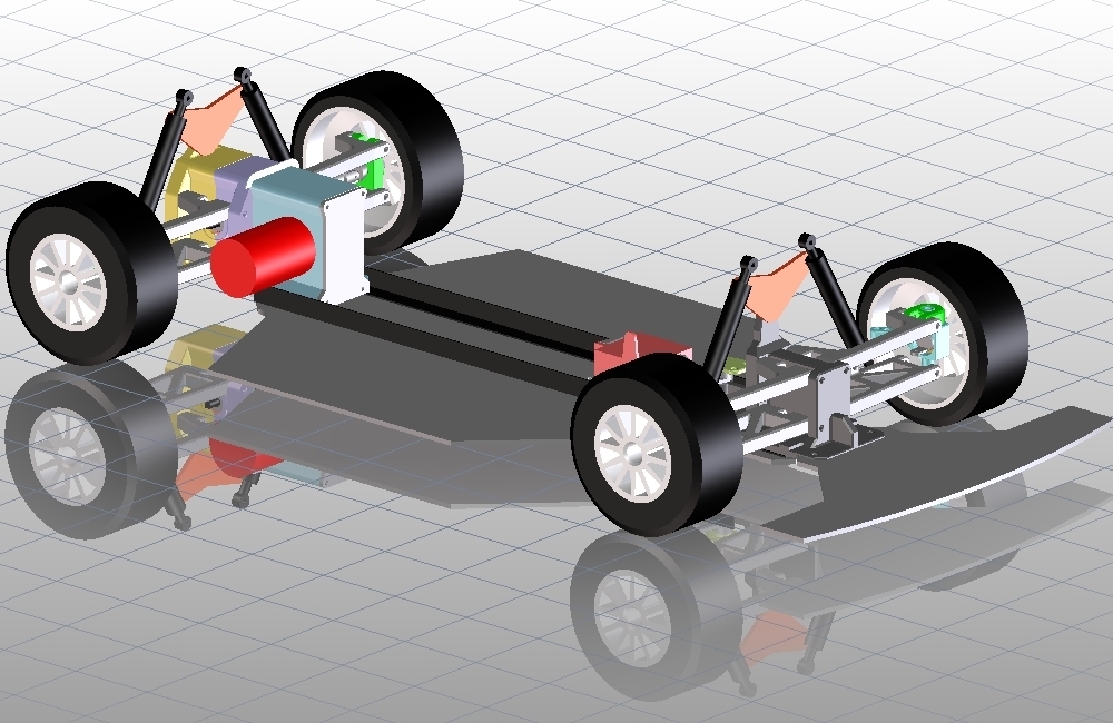 rc car chassis 1:6