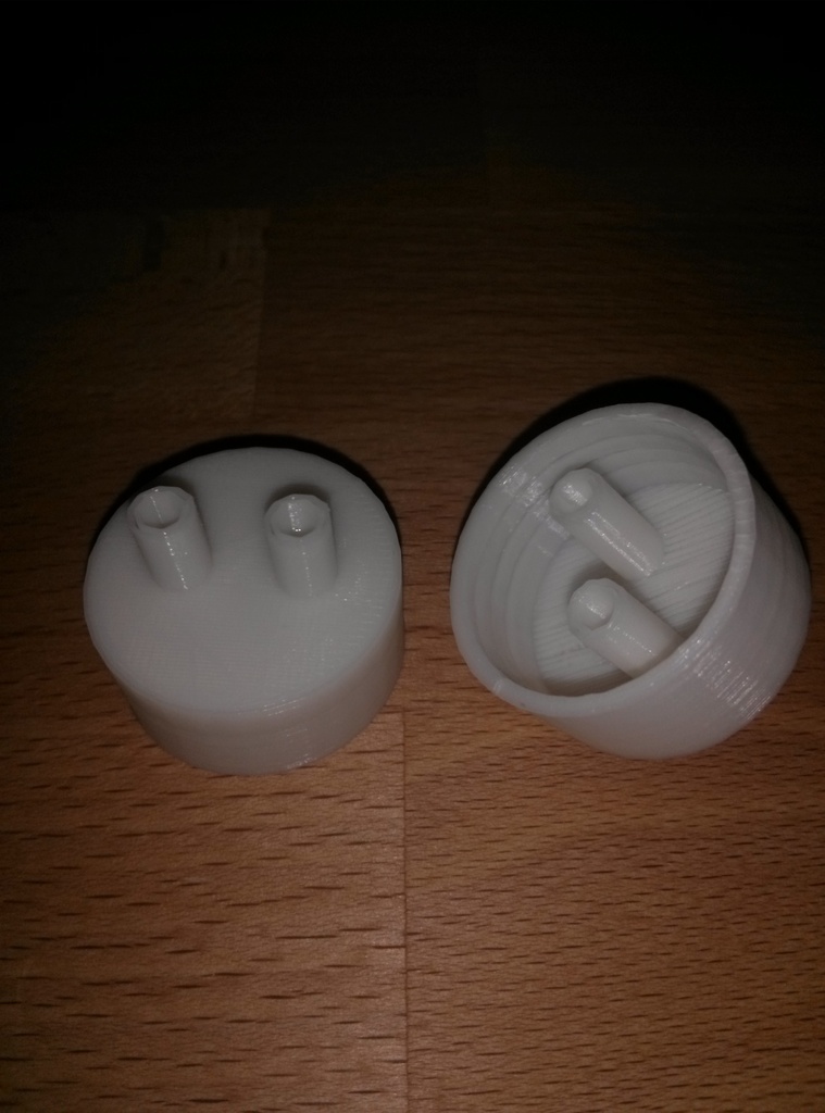 Coke Bottle Lid - With Siphon Tubes