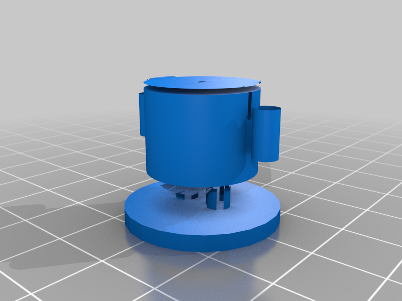 Android robot with base