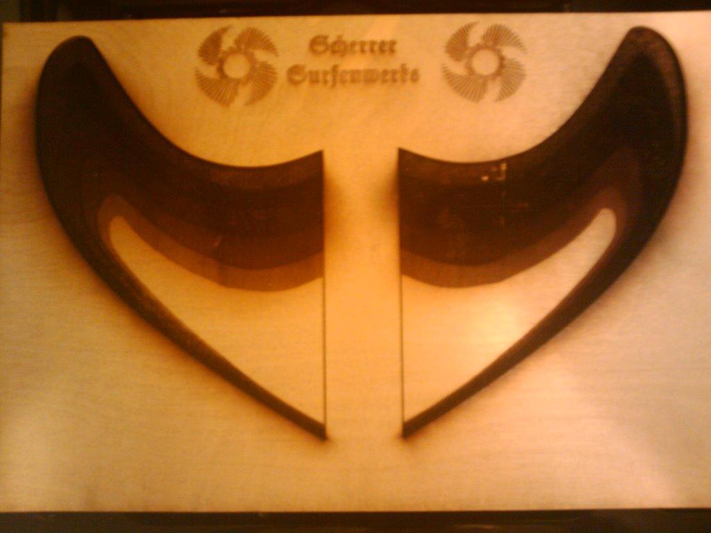 Surfboard Fins:  Shortboard Thruster