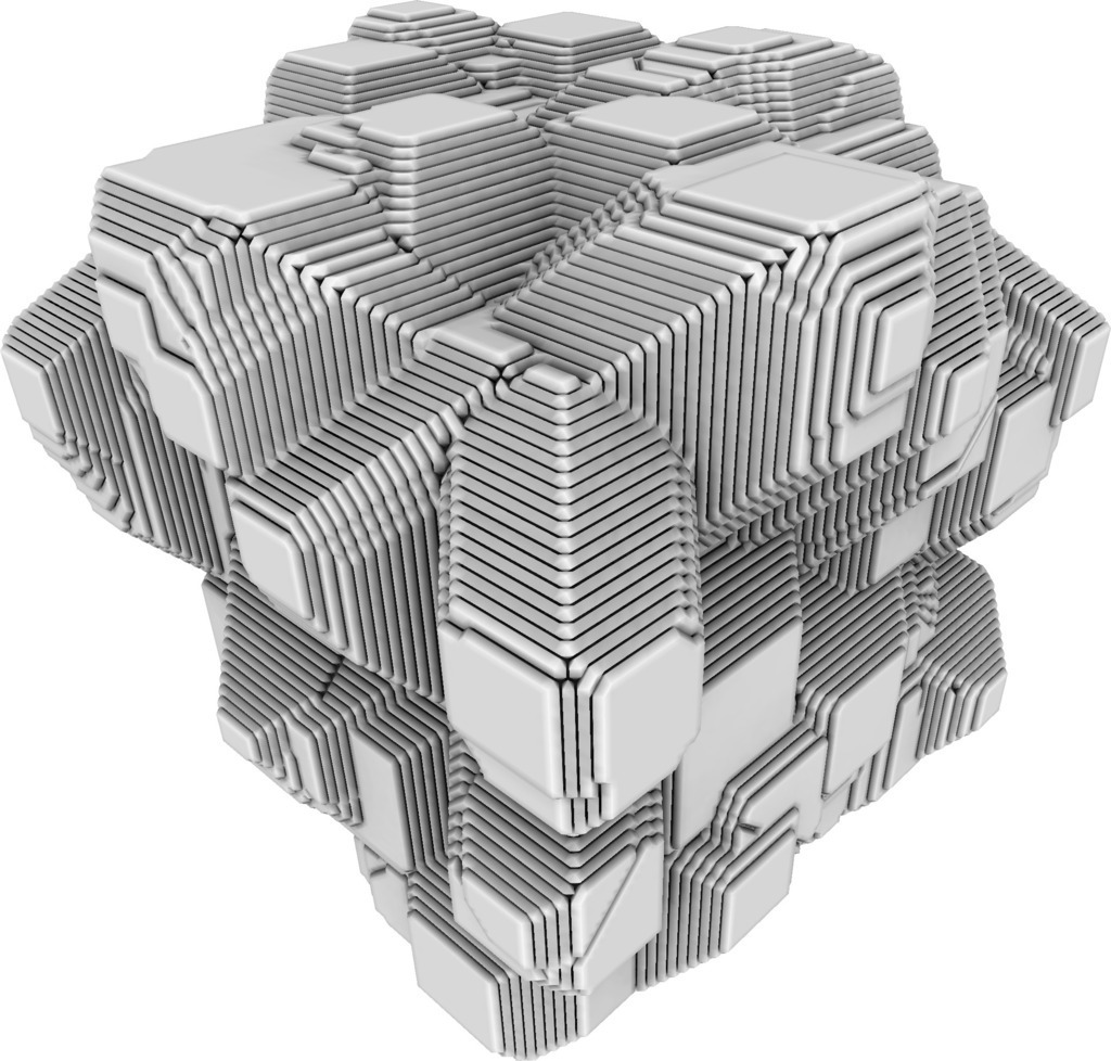 Laminated Volumetric Object