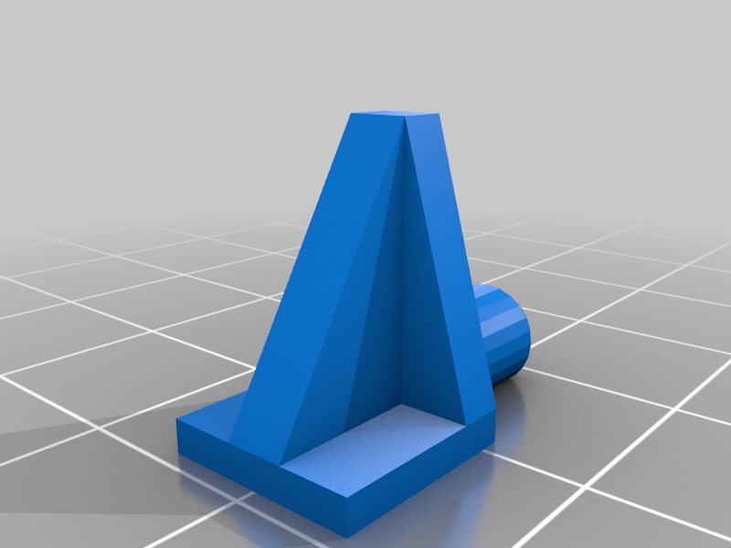 Cupboard shelf pin