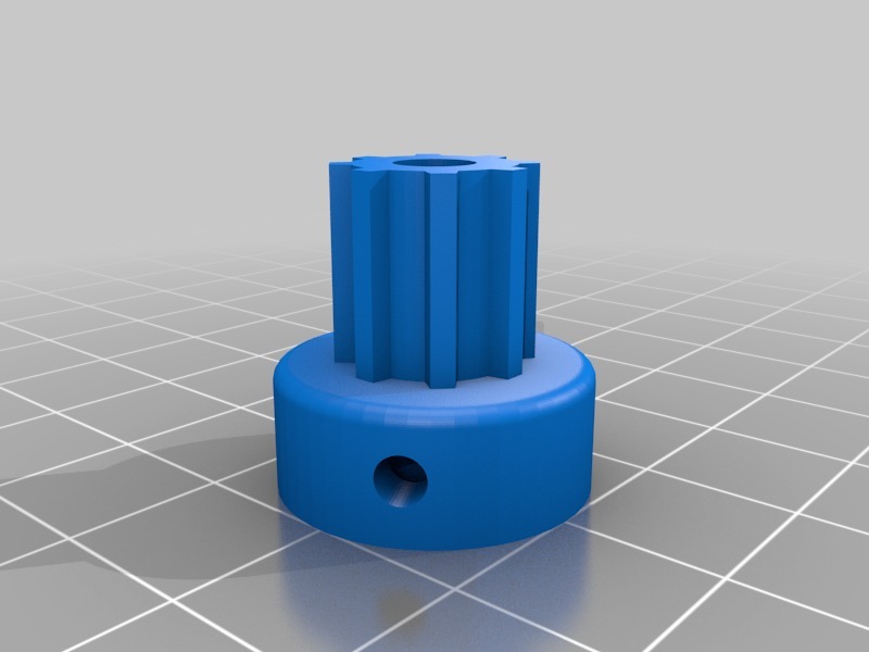 Mendel Pulley with 3 captive M3 nuts
