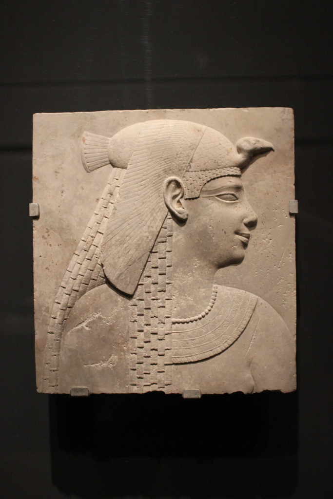 Relief Plaque Depicting a Queen or Goddess