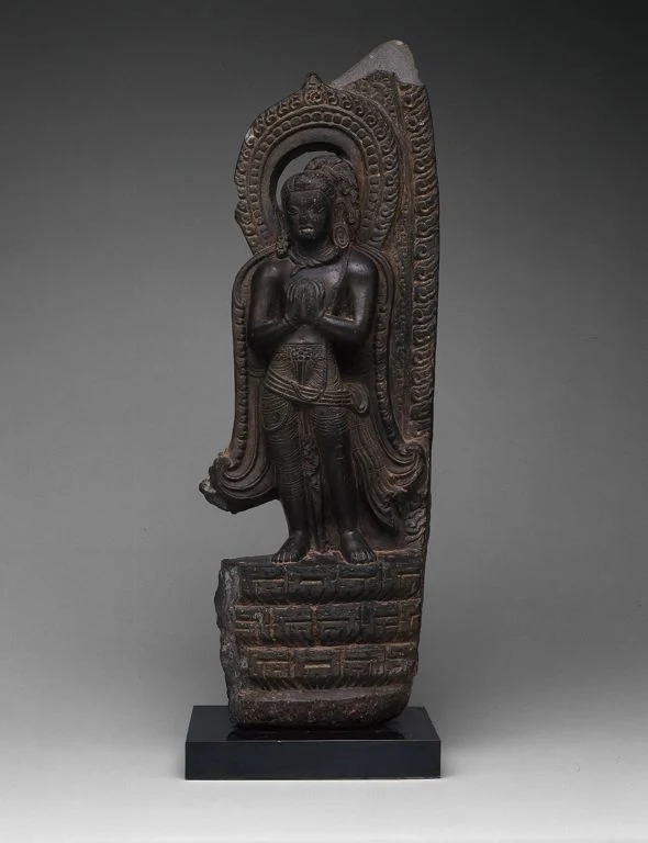 God Vishnu's Mount, Garuda, Standing with Hands in Gesture of Adoration (Anjalimudra), 11th century or earlier