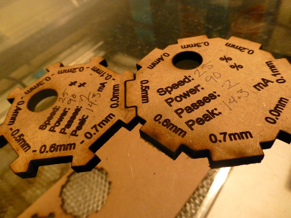 Parallel Laser Friction Fit Gauges