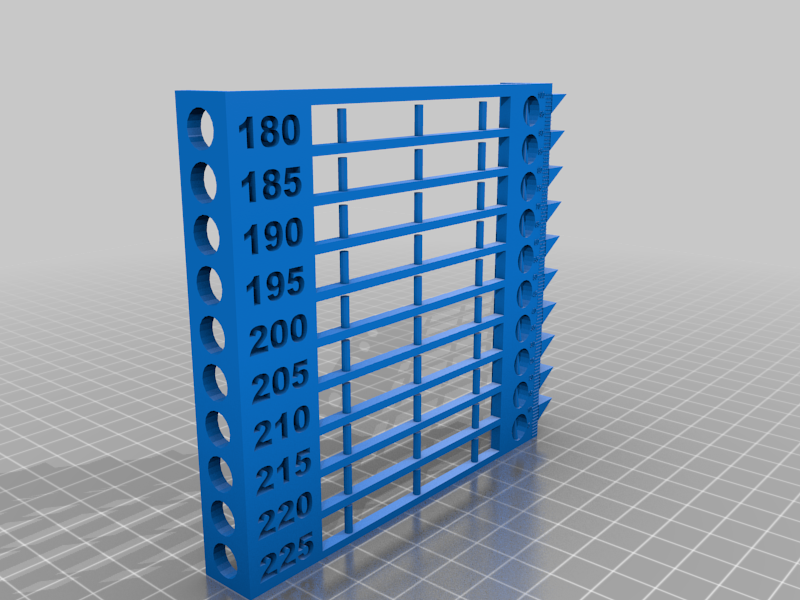 Test Temparature_retraction_angle_spped_bridge