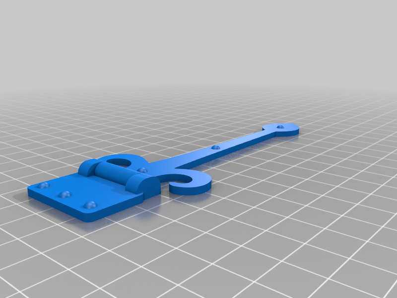 Old fashioned hinge