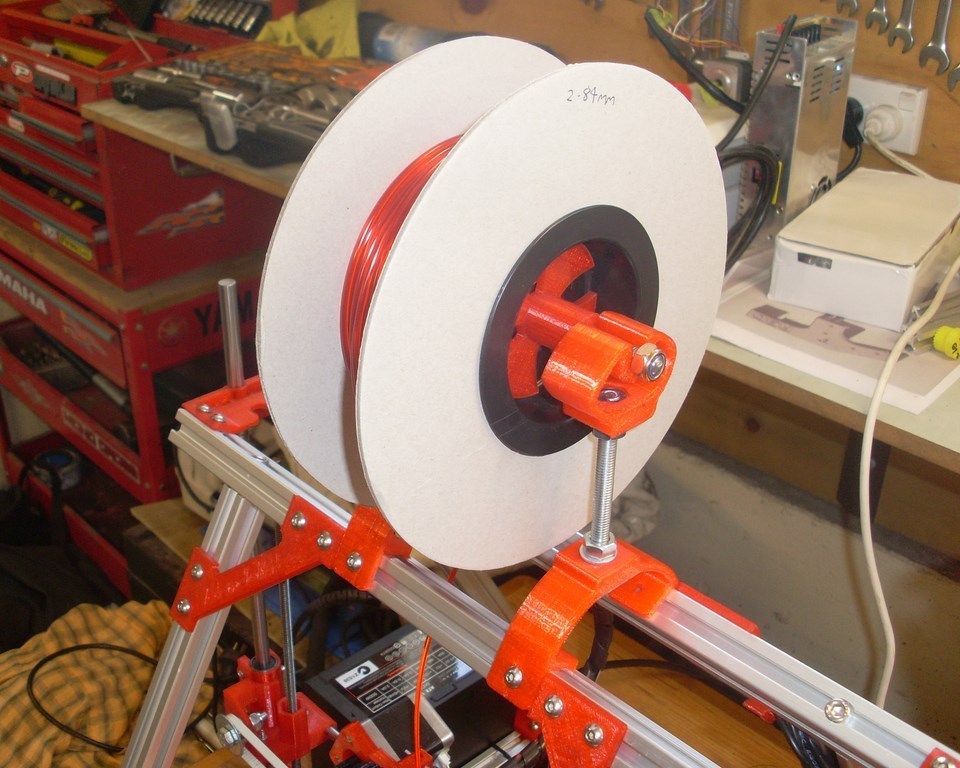 Mendel Max frame top spool holder