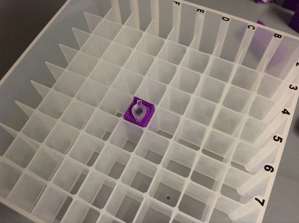 Freezer Box Tube Holders