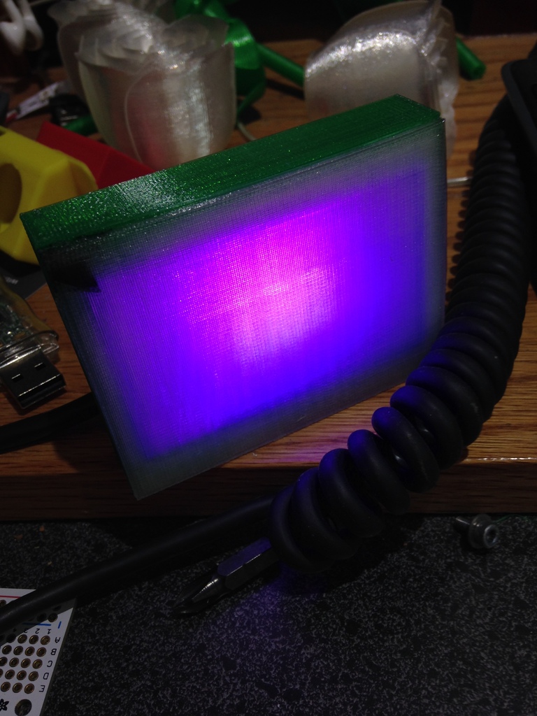 Adafruit NeoPixel Grid, 5x8 with FadeCandy