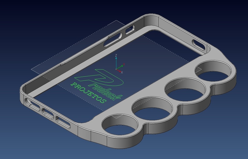 I PHONE 5 Knuckleduster CASE