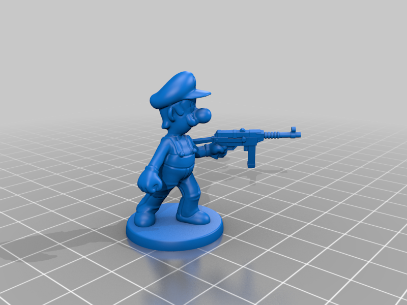Luigi Zombicide Miniature