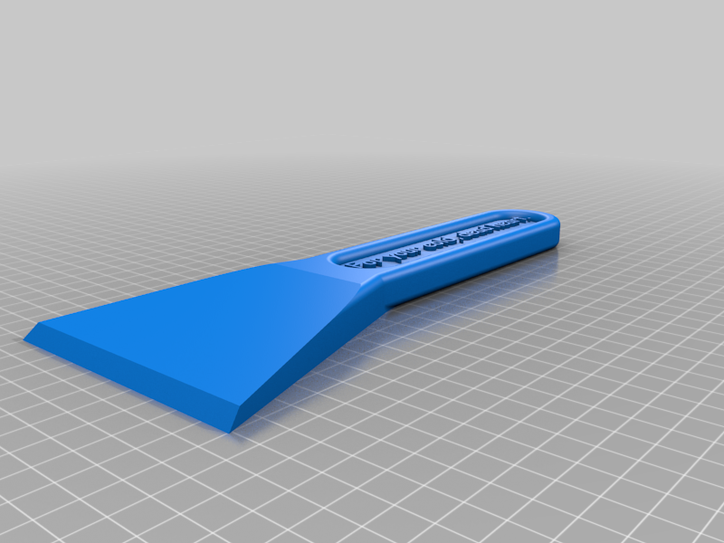 Joke Ice Scraper