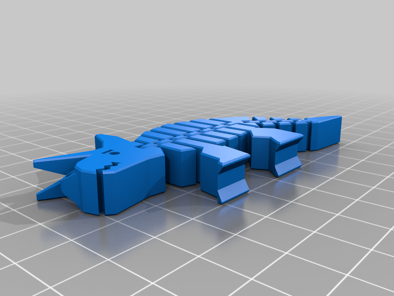 Tri-flex-atops keychain remix