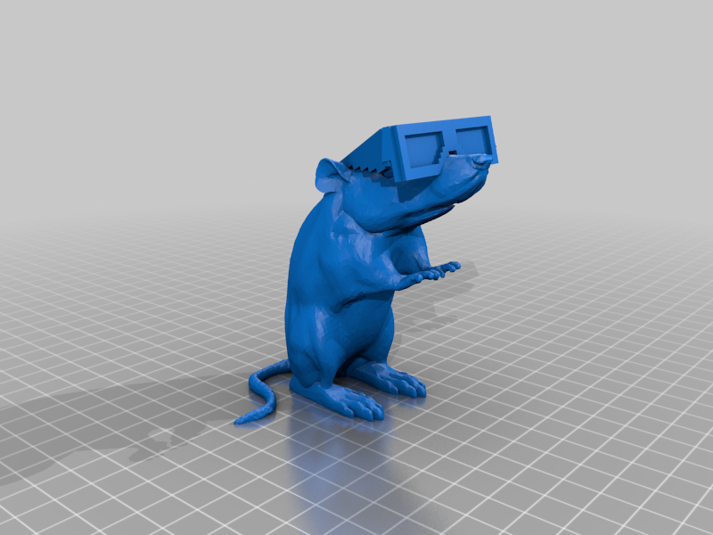 Banksy 3D Glasses Rat