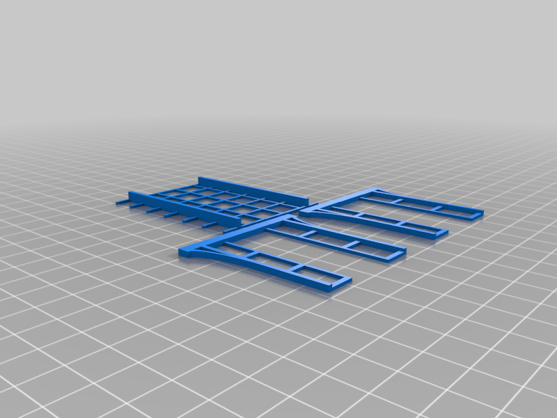 O Scale Pergola