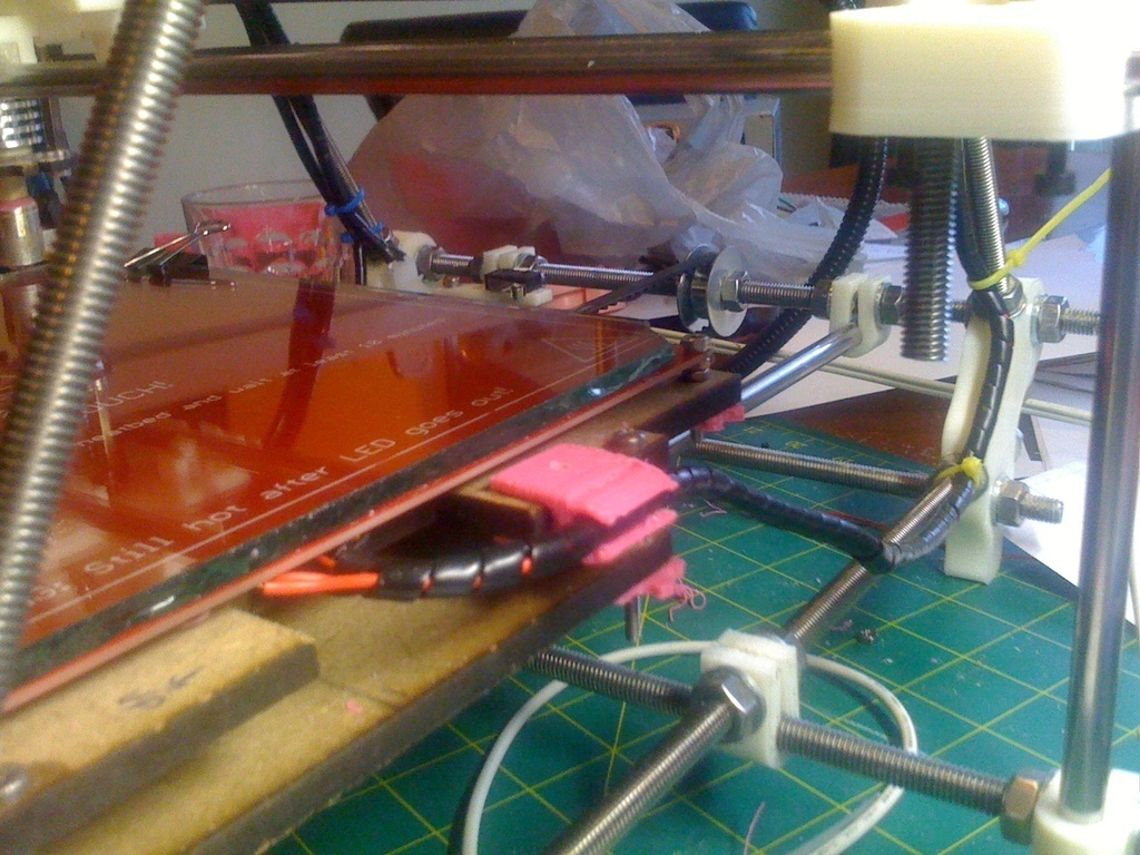 Prusa Hotbed Cable Guide