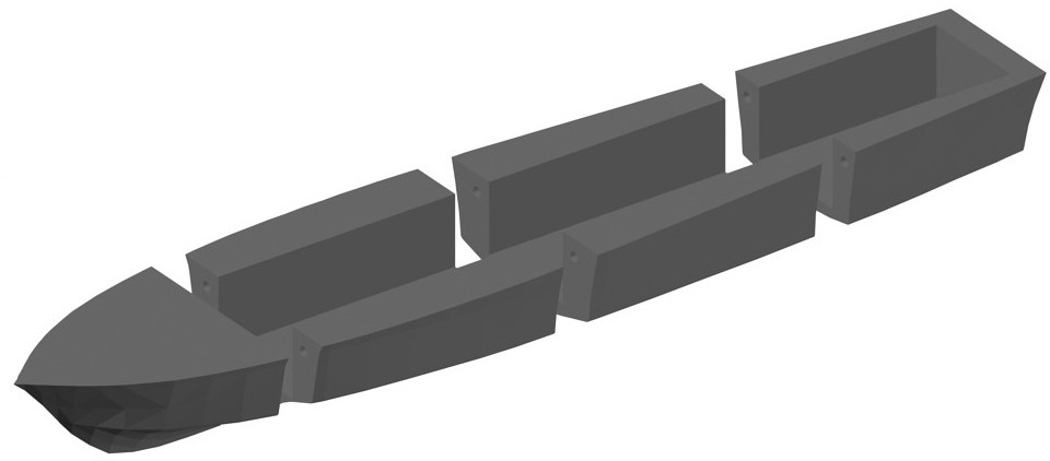 PT109 boat hull