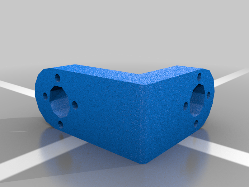 Soporte servomotor - Tipo L