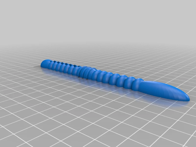 WilderRig Rugged Worm W/Hook Slot