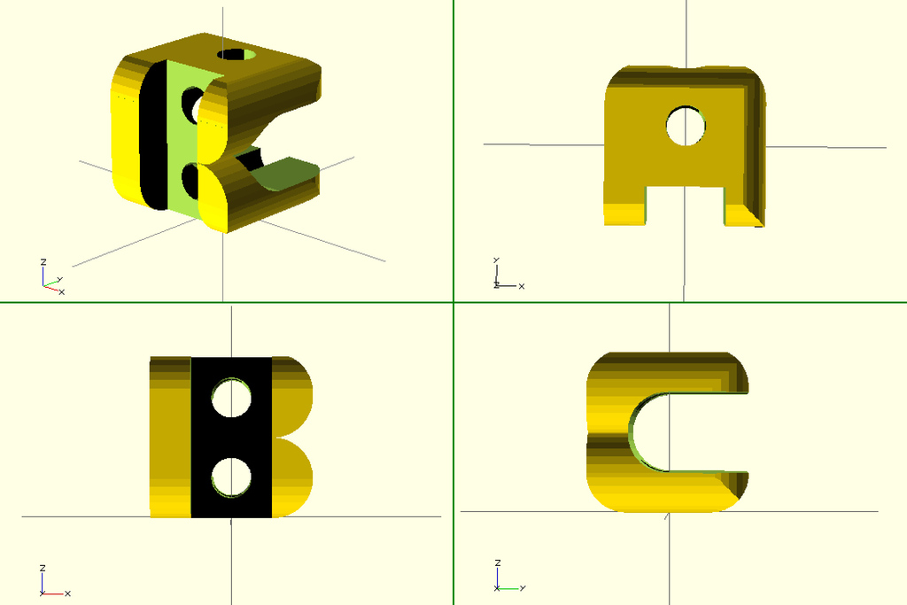 Customizable Monogram Cube