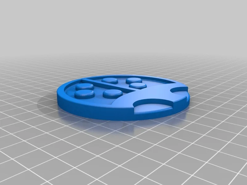 Ladybug Coaster, sized to fit in the cup holders on a Pelican Paddle boat