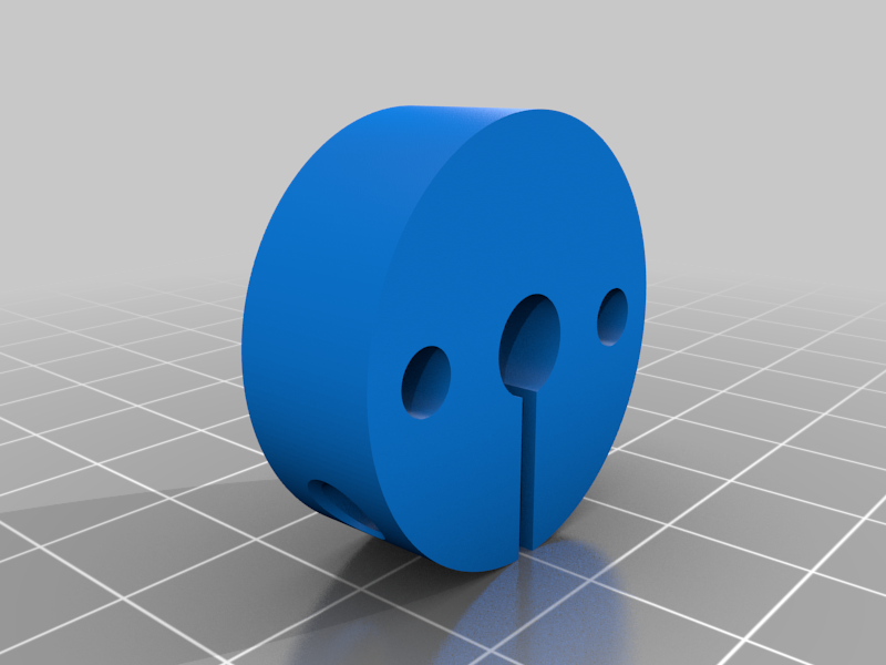 Alternate Clamping Hub for Cary Christie's Dome Rotation