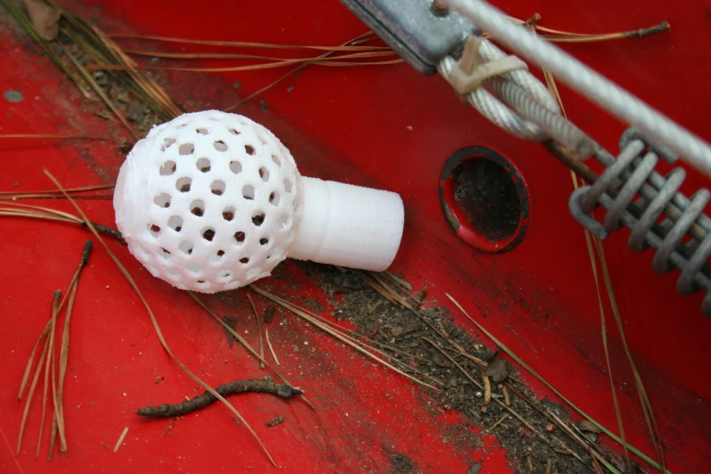 Transom Drain Debris Screen