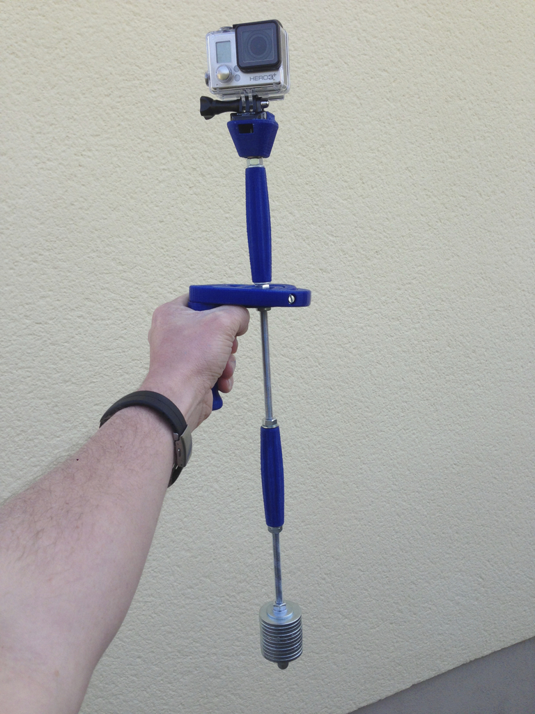 (almost) fully printed GoPro steady cam
