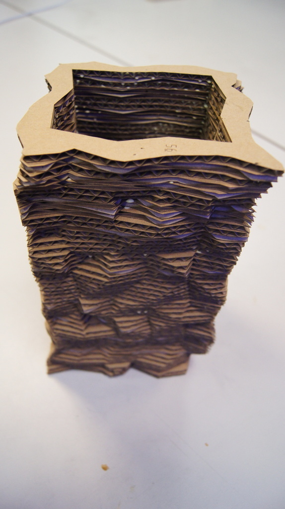 Cardboard Build of Random Vase V2