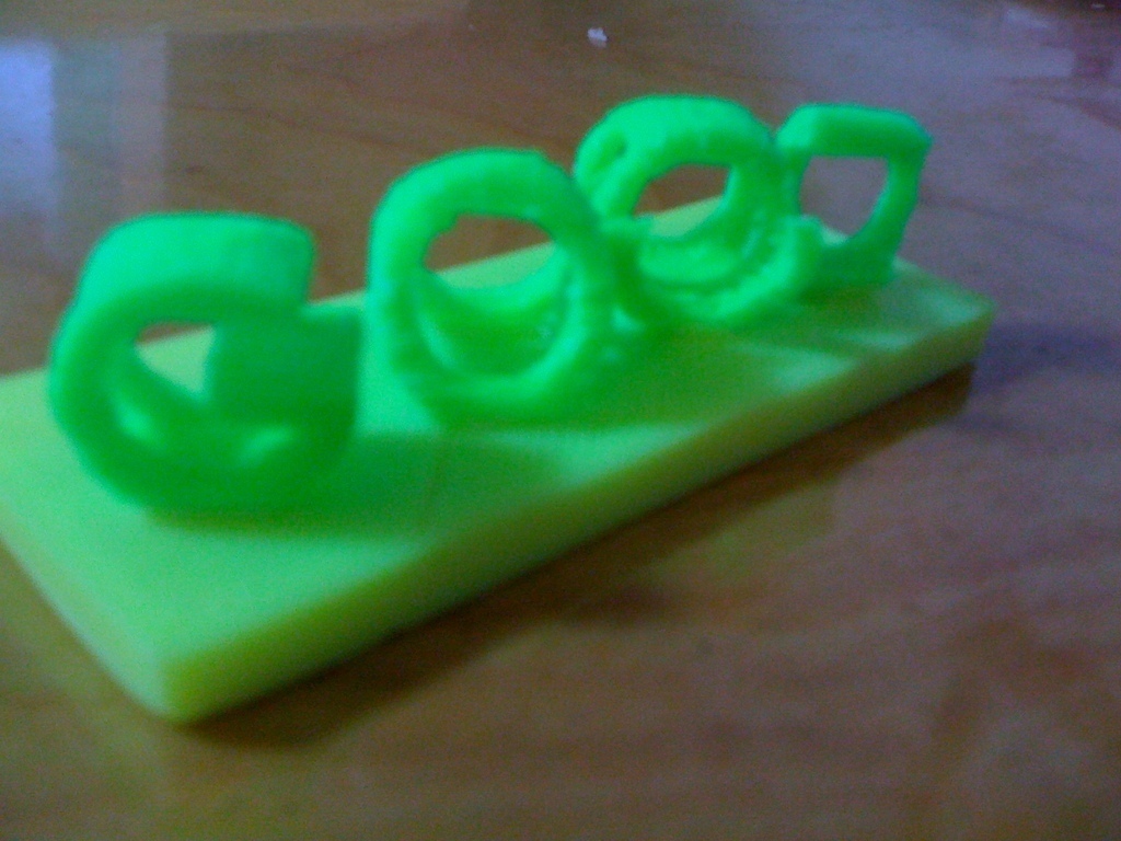 GOOD/BAD 3D Perspective Sculpture