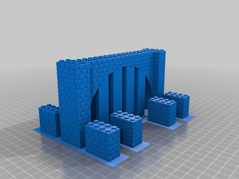 MOPB - street tunnel (LEGO compatible)