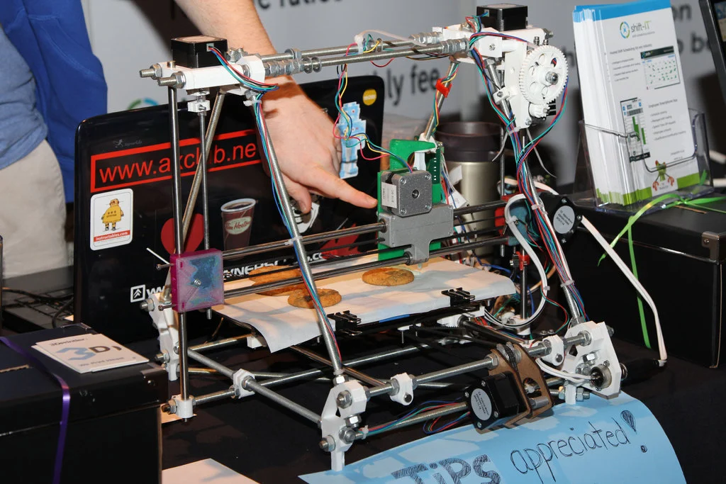 3D PRINT FOOD - Icing 3D Printer modification for RepRap