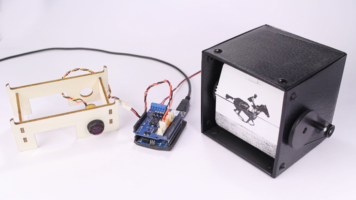 TinkerKit! FlipBook extension