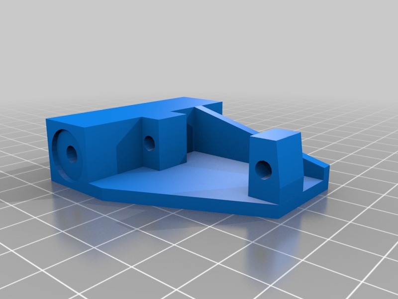 Tricopter RcExplorer Mod for Short Shaft and Tail Bearings